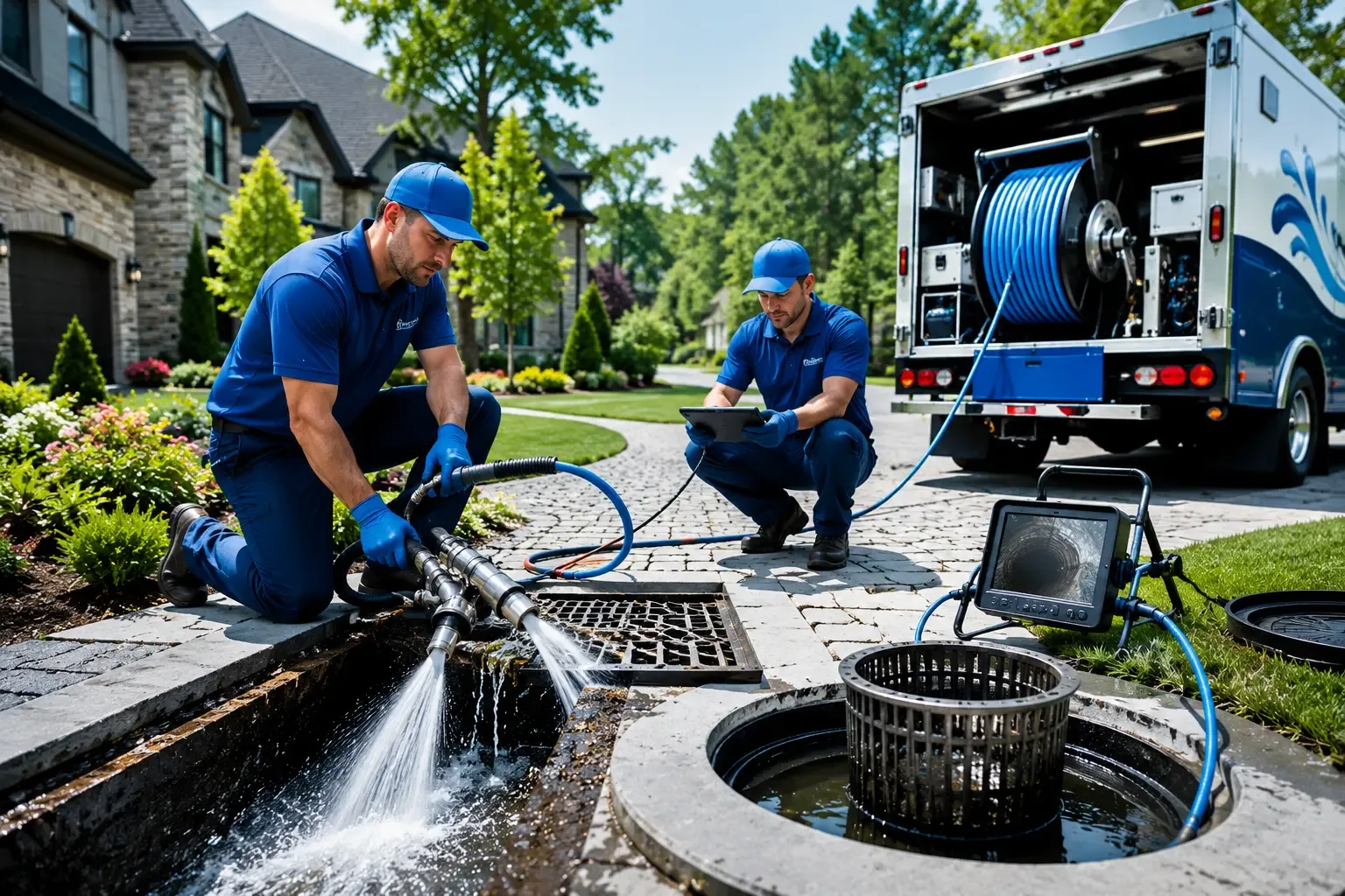 Local outdoor drain cleaning professionals in Perry, LA